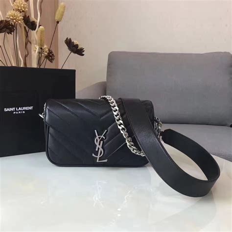 ysl black sling bag|YSL black bag nordstrom.